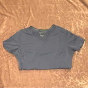 CEIL BLUE SCRUB TOP